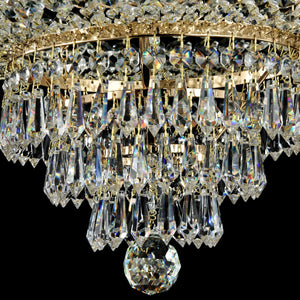 Lampadario Royal Classic in Metallo Palace Oro Antique