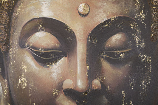 DIPINTO SU TELA BUDDHA -B- CM 100X3X100