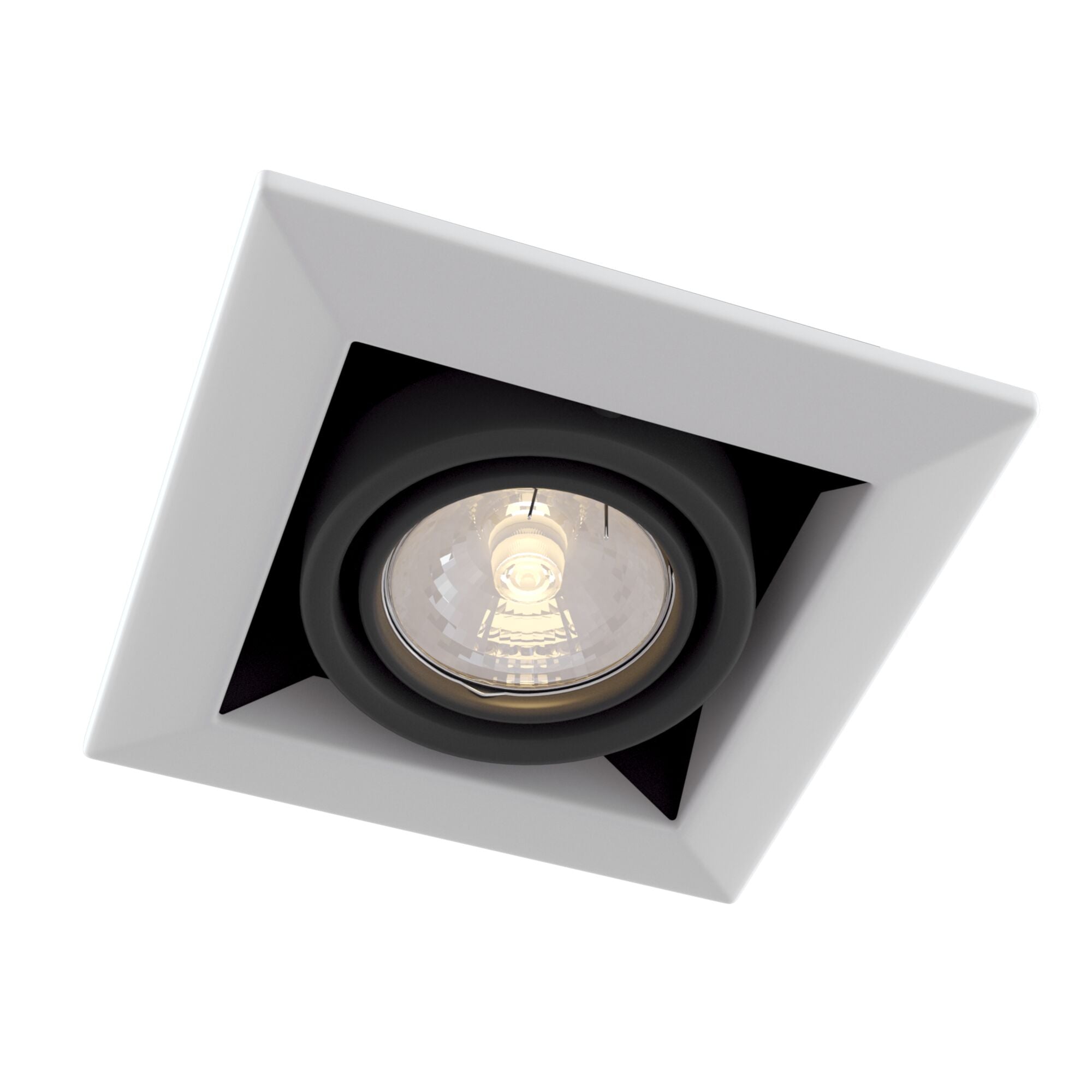 Faretto da incasso Downlight in Metallo Metallo Modern Bianco