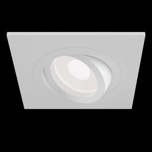 Faretto da incasso Downlight in Alluminio Atom Bianco