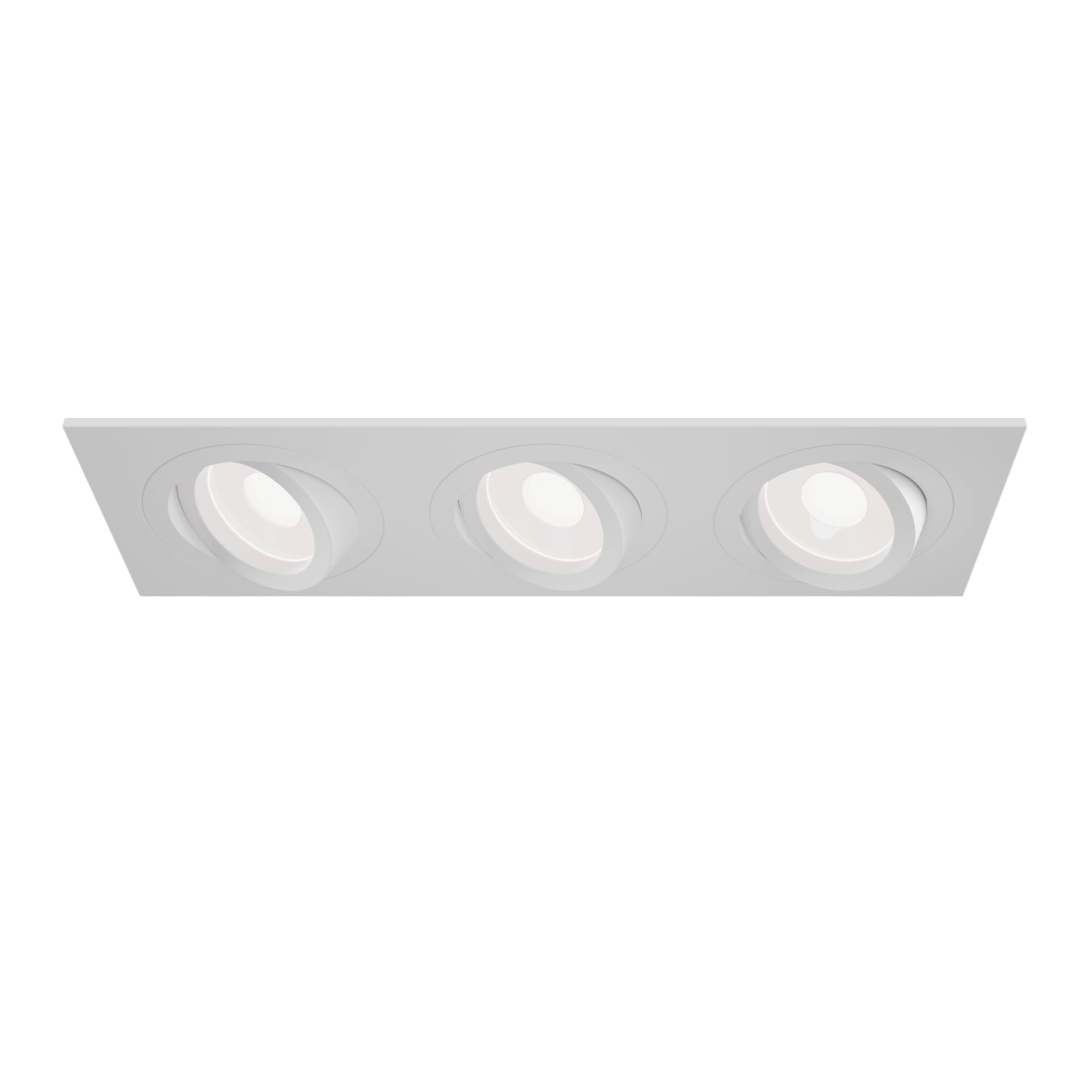 Faretto da incasso Downlight in Alluminio Atom Bianco