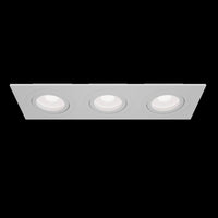 Faretto da incasso Downlight in Alluminio Atom Bianco