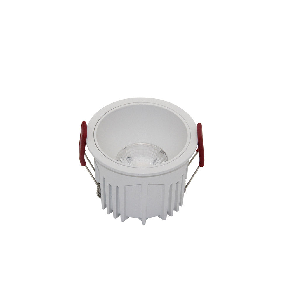 Faretto Da Incasso Moderno Alfa Led Alluminio Bianco Led Diffusore Bianco 15W