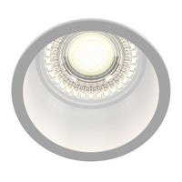 Faretto Da Incasso Moderno Reif Alluminio Bianco 1 Luce