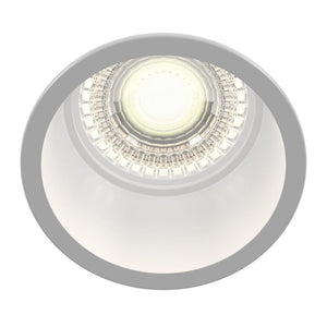 Faretto Da Incasso Moderno Reif Alluminio Bianco 1 Luce