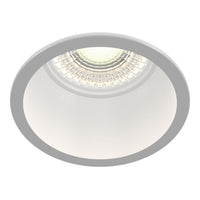 Faretto Da Incasso Moderno Reif Alluminio Bianco 1 Luce