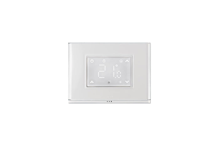 Cronotermostato Smart Beghelli Dom-e con Display Touch e Placca Luminosa Wi-Fi 60048