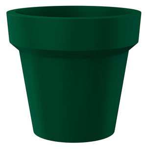 Vaso ⌀115x105 cm in Resina Arkema POT M Verde Scuro