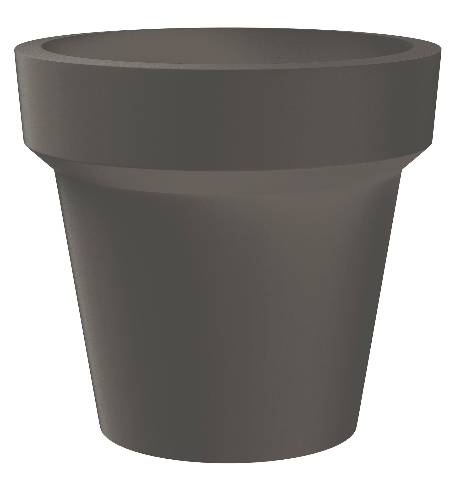 Vaso ⌀135x125 cm in Resina Arkema POT L Dove Gray