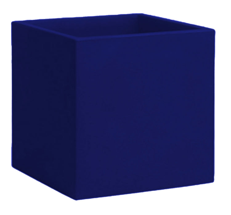 Vaso 50x50 cm in Resina Arkema Iris Vase Blu