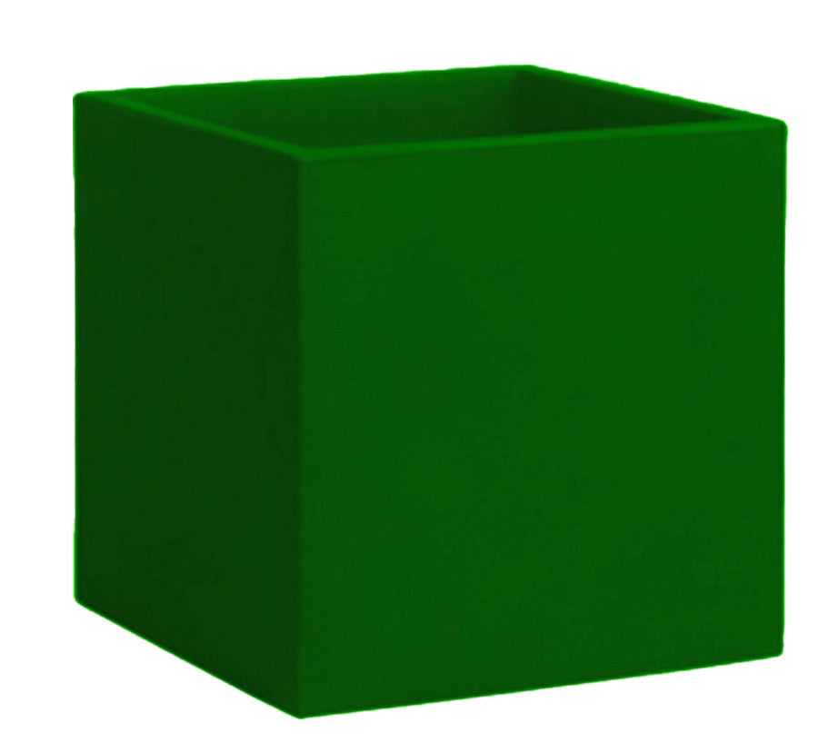 Vaso 50x50 cm in Resina Arkema Iris Vase Verde