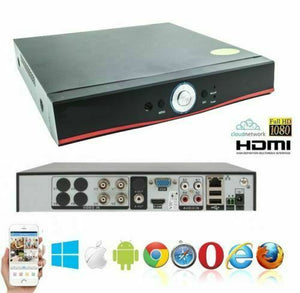 Videoregistratore DVR 4 Canali 5 IN 1 D1 Hdmi Cloud Xmeye Videosorveglianza Ibrido Ahd/Tvi/Cvbs/Cvi