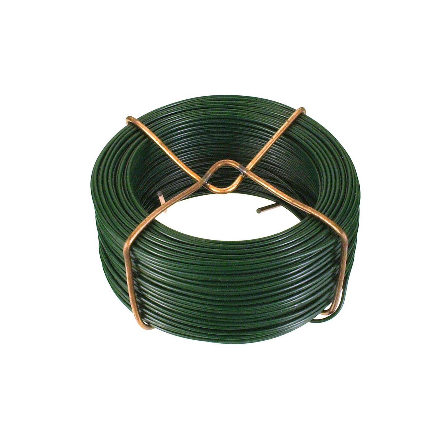 Filo di ferro zincato rivestito PVC verde Ì÷ 1,0 mm. - 60 mt.