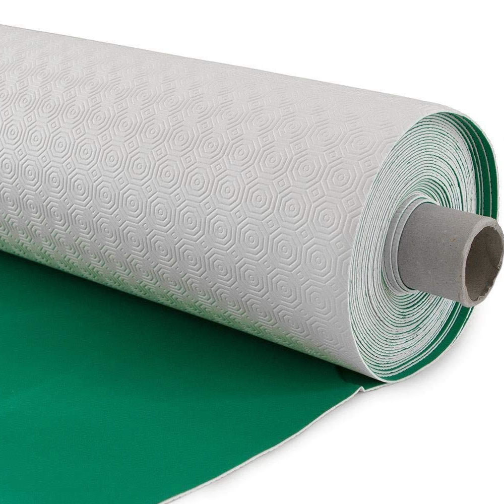 Copritavolo proteggi tavolo mollettone colore verde e bianco antimacchia cm 140x300