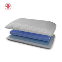 Cuscino in memory foam Anti-Reflusso - Morbido e Ergonomico - Demetra