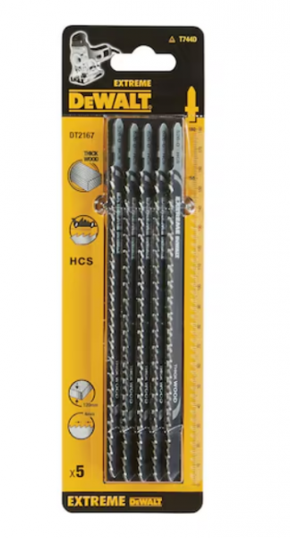 Dewalt dt2167-qz lama per seghetto hcs mm.180 confezione da 5pz.