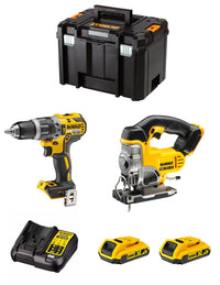 Dewalt  kit dwk200 (dcd796 + dcs331 + 2 x 2,0 ah +.. 8435587916659