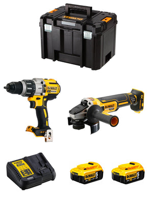 Dewalt  kit dwk221 (dcd996 + dcg405 + 2 x 5,0 ah +.. 8435587916864