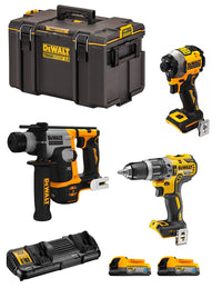 Dewalt  kit dwk303ps (dch172 + dcf850 + dcd796 + 2.. 8435587925798