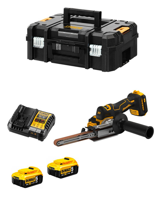 Dewalt levigatrice a nastro  dcm200p2t (2 x 5,0 ah.. 8435587928911