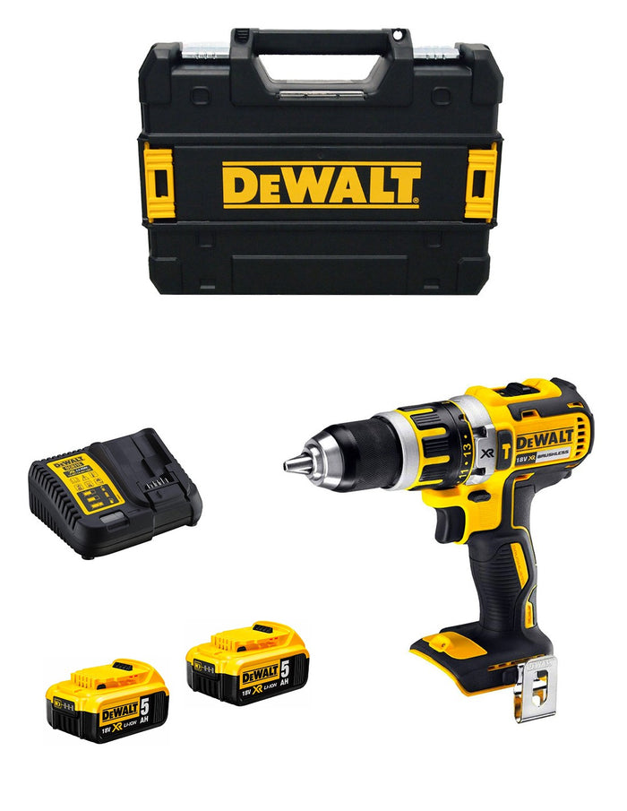 Dewalt trapano a percussione  dcd795p2 (2 x 5,0 ah.. 5035048465097