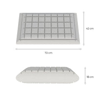 Cuscino in memory foam per Recupero Muscolare - Precisione Laser in Grafite - Lunar