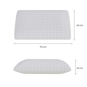 Cuscino in memory foam Anti-Reflusso - Morbido e Ergonomico - Demetra