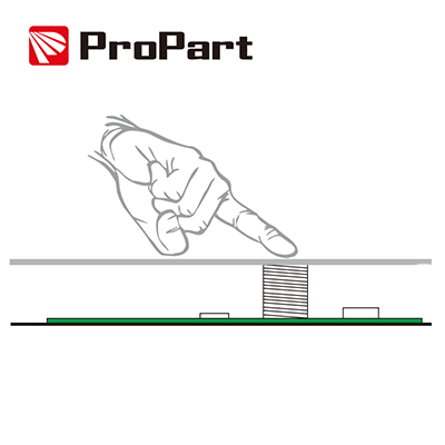 Dimmer interruttore touch 1 canale - MAX 24V/76W SDS2-3A SDS2-3A