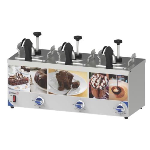 Dosatore riempitrice dispenser riscaldato creme salse RSB199