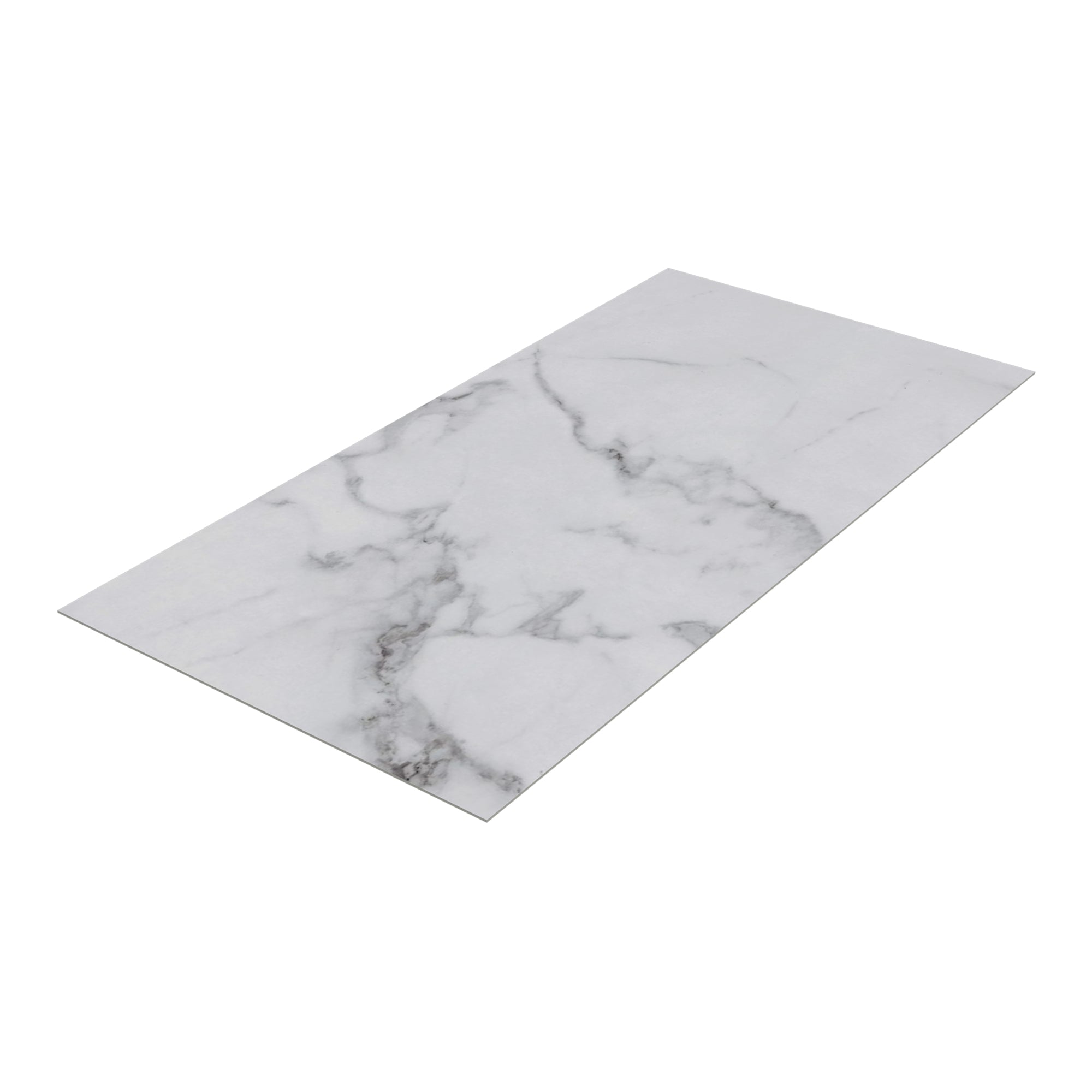 Set Bladel di 12 Pannelli Decorativi in PVC per Parete - Effetto Marmo White Marble [neu.haus]