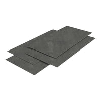 Set Bladel di 12 Pannelli Decorativi in PVC per Parete - Effetto Pietra Grey Stone [neu.haus]