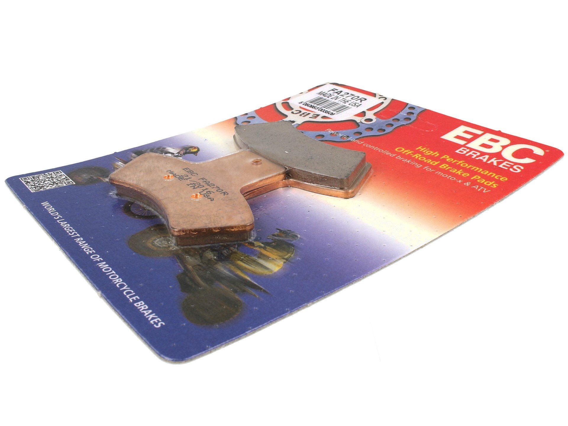 EBC Brakes Pastiglie Moto R Polaris ATV Posteriore FA270R 755ATS Per Quadzilla Made In USA