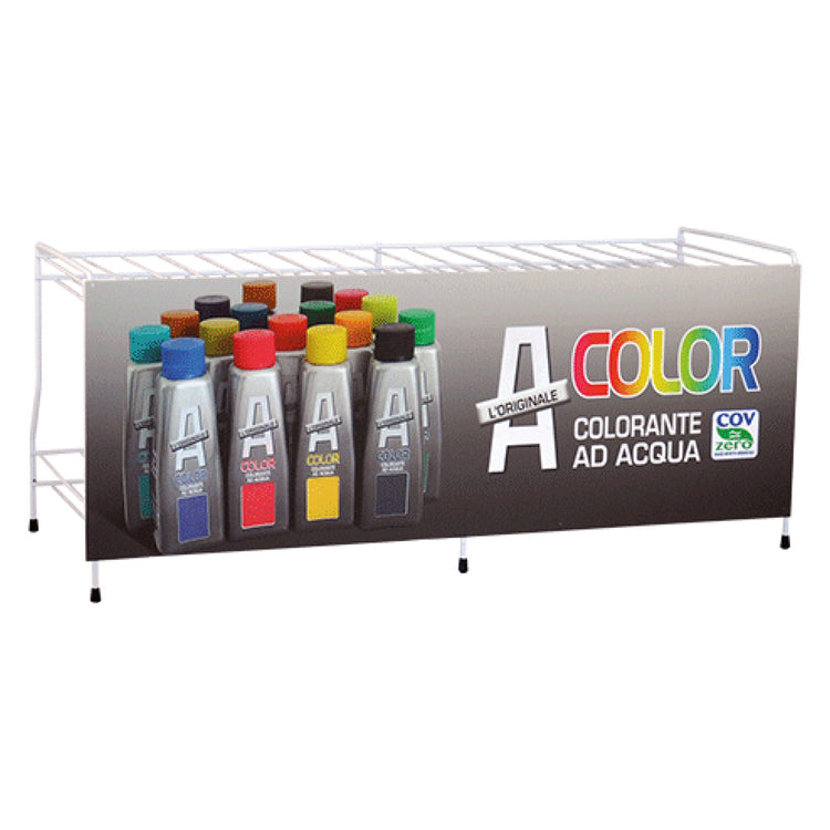 ESPOSITORE DA BANCO 'ACOLOR' cm 66 x 28 x h 28 VIP