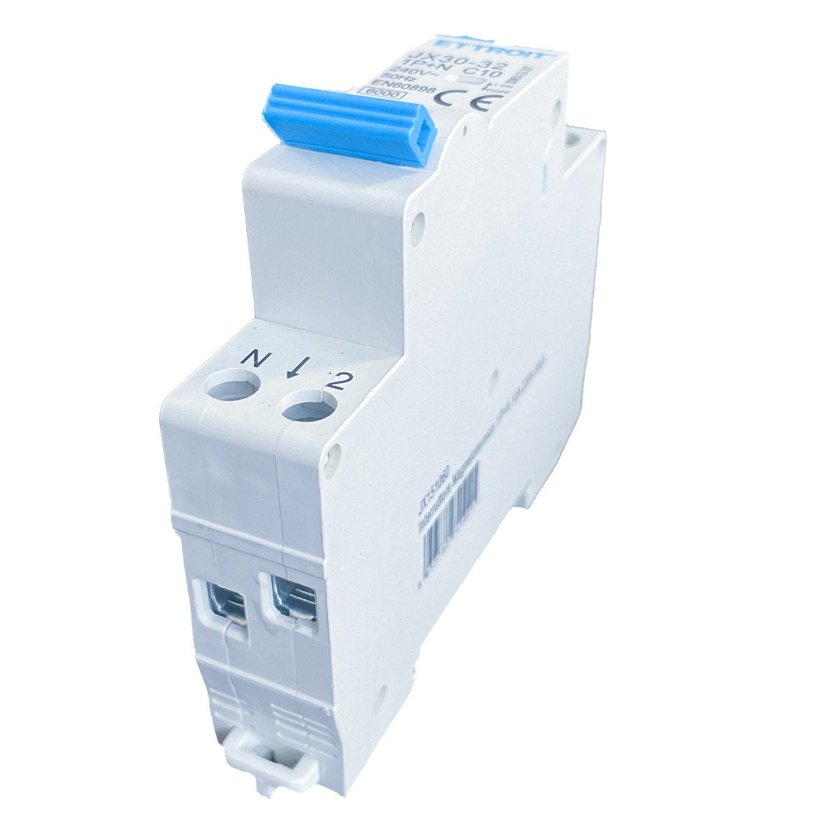 ETTROIT Interruttore Magnetotermico Automatico 1P+N 10A 6000A 220V Salvavita Stotz Occupa 1 Modulo DIN