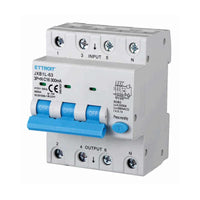 ETTROIT Interruttore Magnetotermico Differenziale 3P+N 16A 6KA 300mA 380V Occupa 4 Moduli DIN