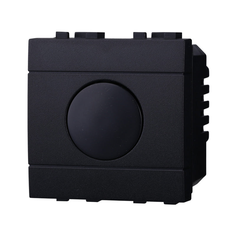 ETTROIT Interruttore Touch 2P 2M Timer Colore Nero Compatibile Con Bticino Living International