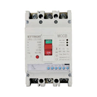 ETTROIT MCCB Interruttori Scatolati Magnetotermici Regolabile 3P  25kA Regolabile 63A-125A 125A AC 400V IP20 IEC60947-2