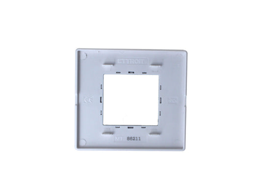 ETTROIT Placca In Alluminio Serie Solar 2P Colore Silver Compatibile Con Bticino Matix