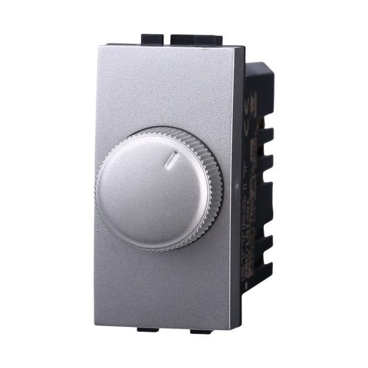 ETTROIT Regolatore Dimmer A Manopola 220V 100-1000W Colore GRIGIO Compatibile Con Bticino Living International