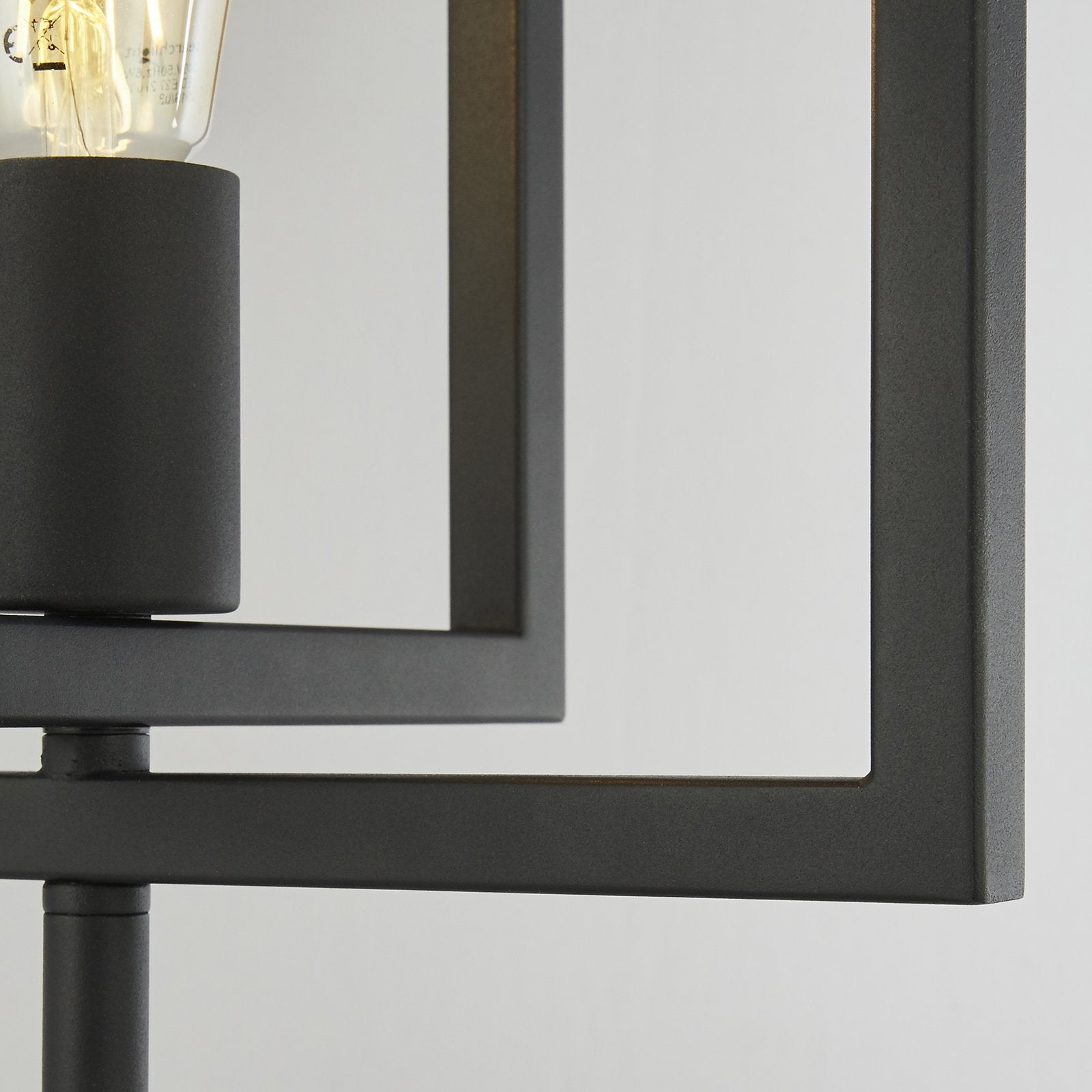 Lampada Da Scrivania-Ufficio Industrial-Nordico Plaza Acciaio Nero 1 Luce E27