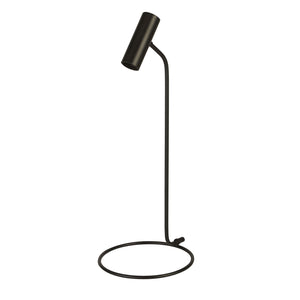 Lampada Da Scrivania Industrial-Nordico Dulwich Acciaio Nero 1 Luce E27