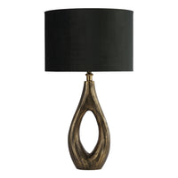 Lampada Da Scrivania Contemporanea Bucklow Ottone 1 Luce E27 Senza Paralume