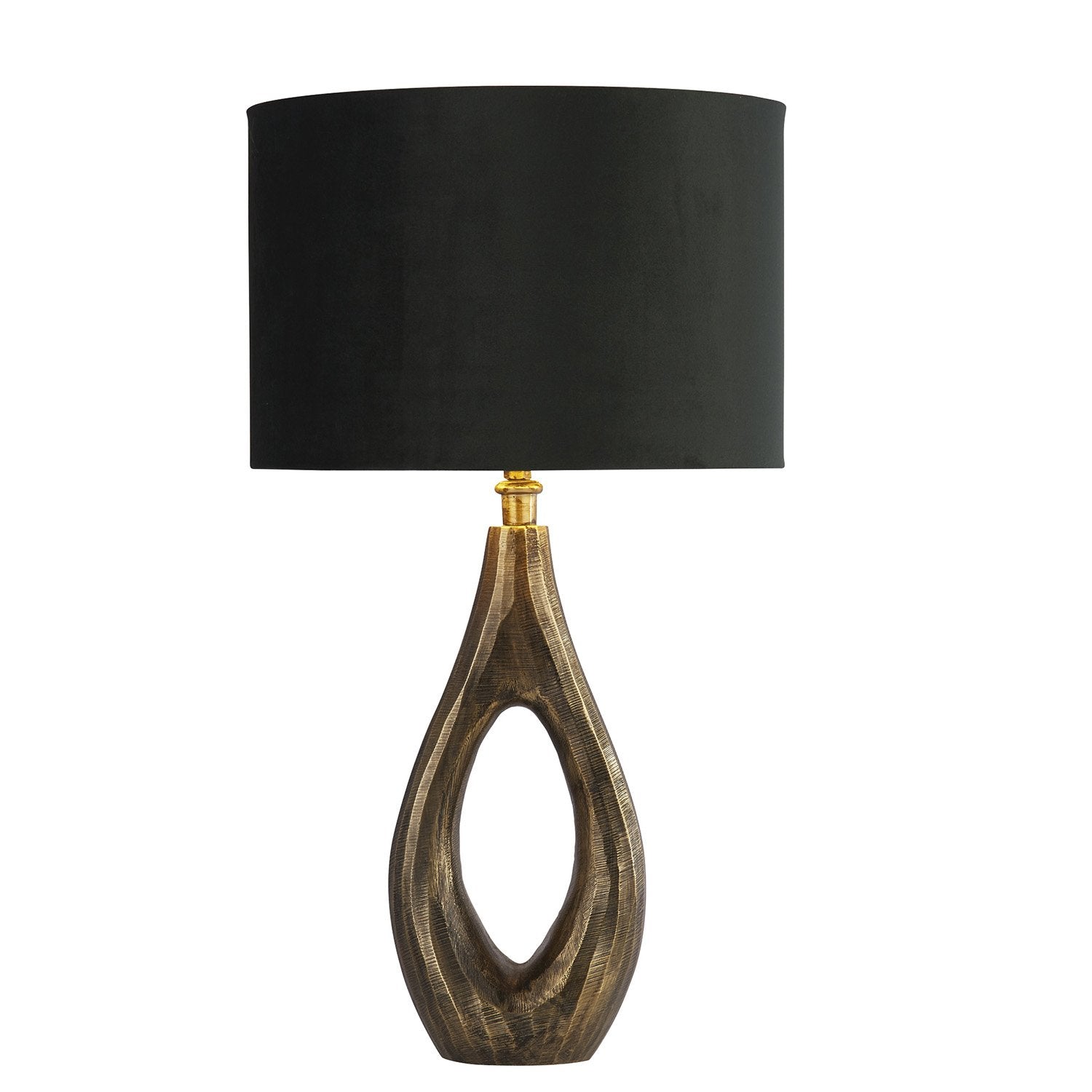 Lampada Da Scrivania Contemporanea Bucklow Ottone 1 Luce E27 Senza Paralume