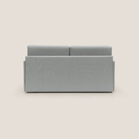 Divano Letto 2 Posti 149x90x96 cm in Tessuto Grigio