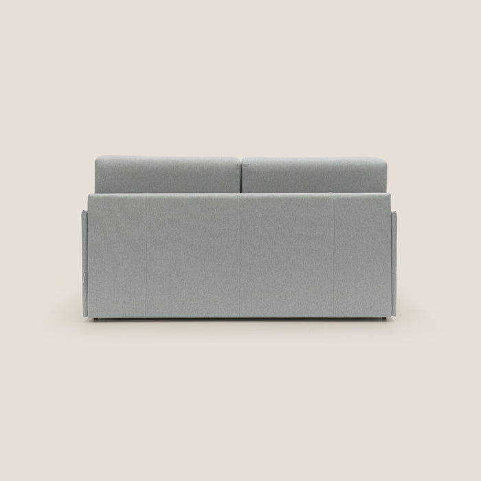 Divano Letto 2 Posti 149x90x96 cm in Tessuto Grigio