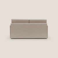 Divano Letto 3 Posti 189x96x96 cm in Tessuto Beige