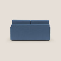 Divano Letto 3 Posti 189x96x96 cm in Tessuto Blu