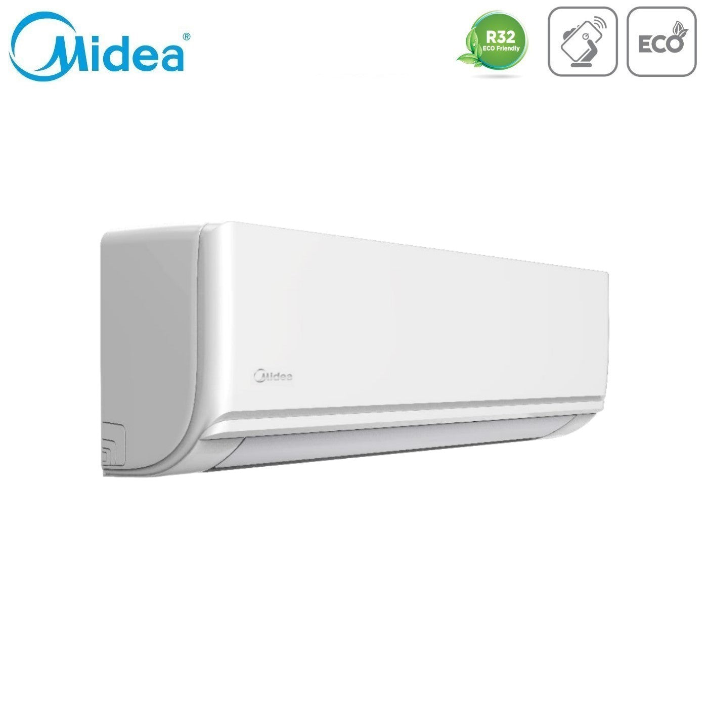 Climatizzatore Condizionatore Midea Dual Split Inverter serie EXCLUSIVE 9+9 con M2OG-14HFN8-Q R-32 Wi-Fi Optional 9000+9000