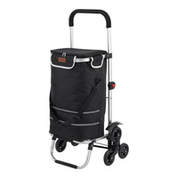 Trolley Portaspesa Neef 41 L 20 kg Saliscale - Nero [en.casa]