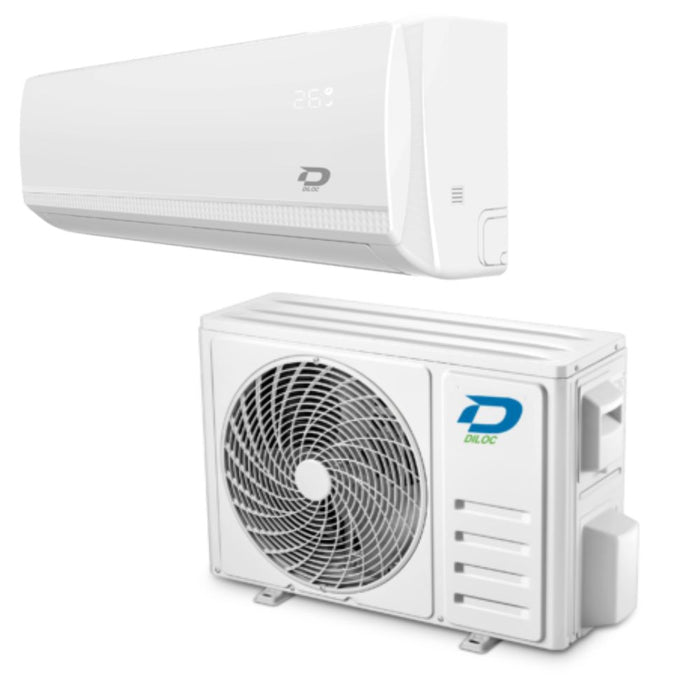 Climatizzatore condizionatore monosplit r32 serie dune classe a++/a+ inverter potenza 12000 btu/h, confezione 1